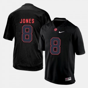 For Men's Alabama #8 Julio Jones Black College Football Jersey 202660-988