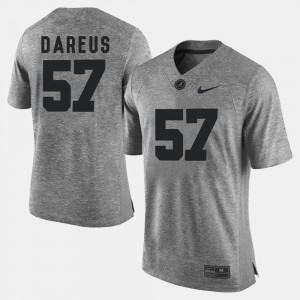 Men's Alabama Roll Tide #57 Marcell Dareus Gray Gridiron Gray Limited Gridiron Limited Jersey 876865-642