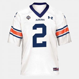 Youth AU #2 Cam Newton White College Football Jersey 749247-689
