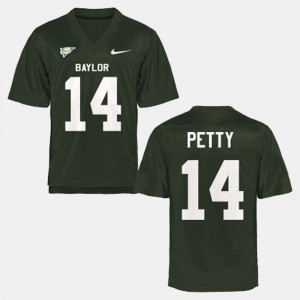Men BU #14 Bryce Petty Green College Football Jersey 223123-560