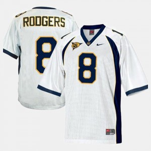 Youth(Kids) Cal Golden Bears #8 Aaron Rodgers White College Football Jersey 729148-188