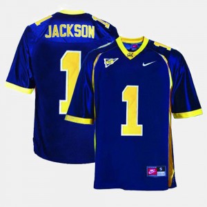 Youth(Kids) University of California #1 DeSean Jackson Gold College Football Jersey 416667-745
