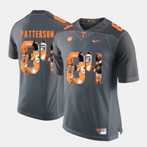 Men's University Of Tennessee #84 Cordarrelle Patterson Grey Pictorial Fashion Jersey 857250-749