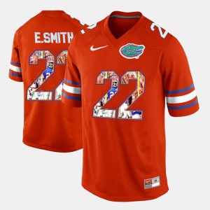 For Men's Florida Gator #22 Emmitt Smith Orange College Football Jersey 874927-545