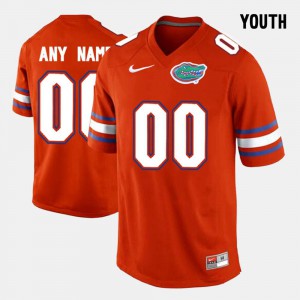 Youth Florida State Seminoles #00 Orange College Limited Football Custom Jerseys 387851-532