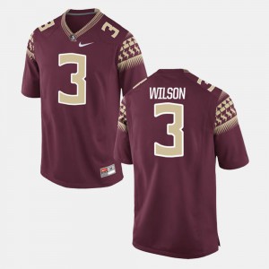 Men Florida ST #3 Jesus Wilson Garnet Alumni Football Game Jersey 696531-662