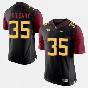 For Men's FSU #35 Nick O'Leary Black College Football Jersey 591456-988