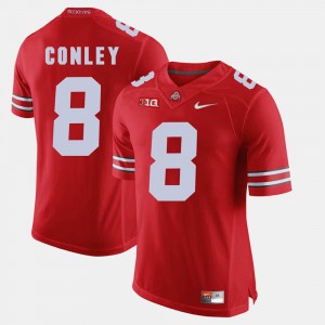 Men Ohio State #8 Gareon Conley Scarlet Alumni Football Game Jersey 404654-443