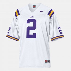 Youth Tigers #2 Rueben Randle White College Football Jersey 808415-244