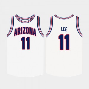 Men's Arizona Wildcats #11 Ira Lee White College Basketball Jersey 907071-917
