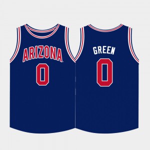For Men Arizona #0 Josh Green Navy College Basketball Jersey 642491-674
