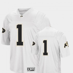 For Men CU #1 White College Football Colosseum 2018 Jersey 307391-996