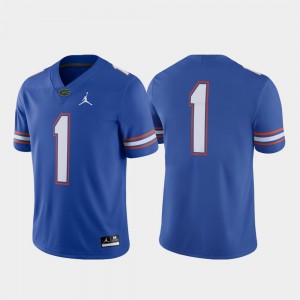For Men UF #1 Royal Game Football Jersey 328239-887