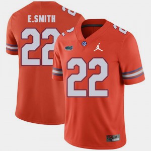 Mens University of Florida #22 Emmitt Smith Orange Jordan Brand Replica 2018 Game Jersey 178554-603