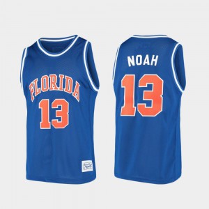 For Men Florida Gators #13 Joakim Noah Royal Alumni Basketball Jersey 222609-422