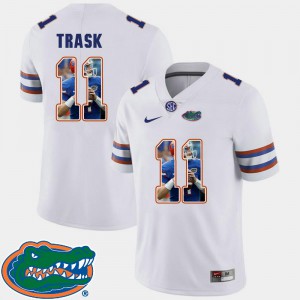 Men University of Florida #11 Kyle Trask White Pictorial Fashion Football Jersey 403381-194
