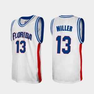 Mens Gator #13 Mike Miller White Alumni College Basketball Jersey 989630-462
