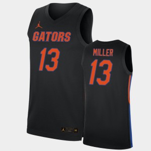 Mens UF #13 Mike Miller Black Replica 2019-20 College Basketball Jersey 703336-436