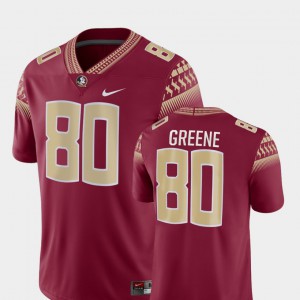 For Men Seminoles #80 Rashad Greene Garnet Game College Football Jersey 255172-481