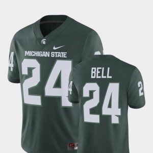 Men's Michigan State #24 Le'Veon Bell Green Alumni Football Game Player Jersey 204929-119