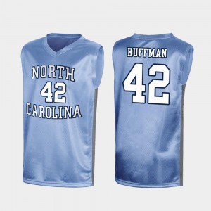 Mens University of North Carolina #42 Brandon Huffman Royal March Madness Special College Basketball Jersey 681832-893