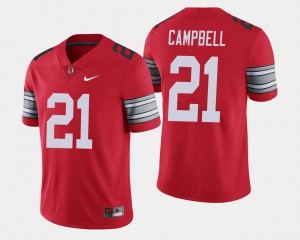 Men Ohio State #21 Parris Campbell Scarlet 2018 Spring Game Limited Jersey 265925-183