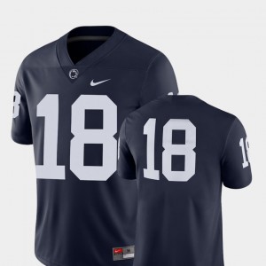 For Men Nittany Lions #18 Navy College Football 2018 Game Jersey 902588-173