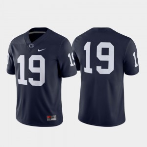 Men's Penn State Nittany Lions #19 Navy Game Football Jersey 162044-234