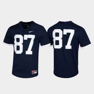 Men Penn State Nittany Lions #87 Navy Untouchable Game Jersey 160275-720