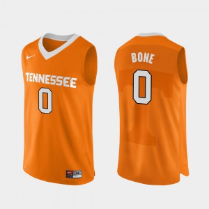 For Men Tennessee Vols #0 Jordan Bone Orange Authentic Performace College Basketball Jersey 961195-618