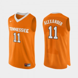 For Men VOL #11 Kyle Alexander Orange Authentic Performace College Basketball Jersey 639277-146