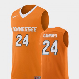 For Men VOL #24 Lucas Campbell Orange Replica College Basketball Jersey 364662-341