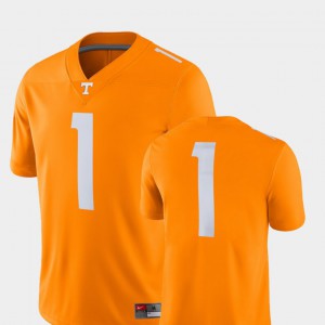 Men's TN VOLS #1 Tenn Orange College Football 2018 Game Jersey 571883-498