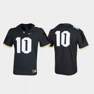For Men UCF Knights #10 Anthracite Untouchable Game Jersey 899268-443