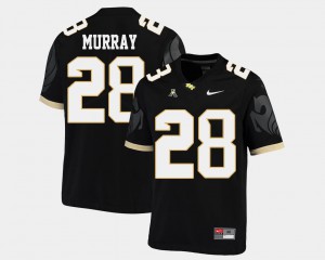 For Men's UCF #28 Latavius Murray Black College Football American Athletic Conference Jersey 797963-185