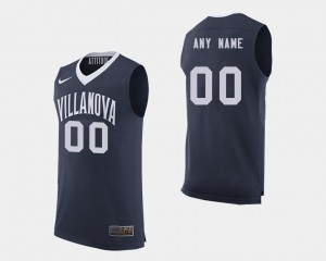For Men's Wildcats #00 Navy College Basketball Custom Jerseys 488299-852