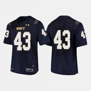 Men's Midshipmen #43 Nelson Smith Navy College Football Jersey 694806-673