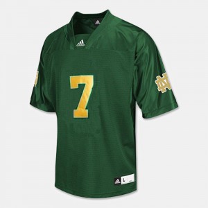 For Men's Notre Dame #7 Stephon Tuitt Green College Football Jersey 392282-660