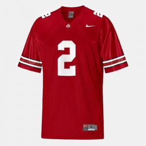 Youth(Kids) OSU #2 Cris Carter Red College Football Jersey 862281-809