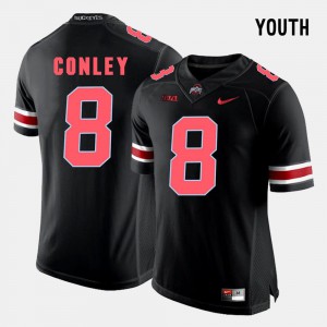 Youth(Kids) Ohio State #8 Gareon Conley Black College Football Jersey 287386-340