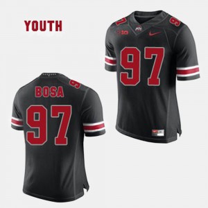 Youth(Kids) OSU Buckeyes #97 Joey Bosa Black College Football Jersey 892739-123