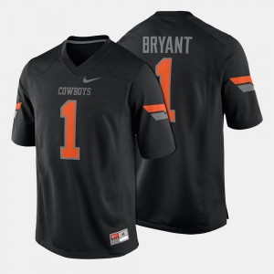 For Men's Oklahoma State #1 Dez Bryant Black College Football Jersey 670009-803