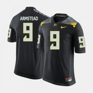 For Men's UO #9 Arik Armstead Black College Football Jersey 799941-992