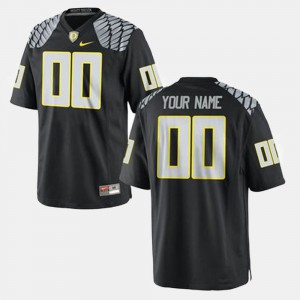 For Men UO #00 Black College Football Customized Jerseys 934436-126