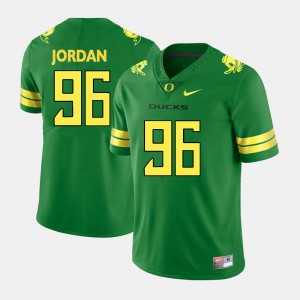 Men UO #96 Dion Jordan Green College Football Jersey 804557-813
