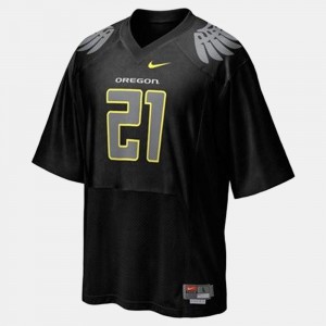 Youth Oregon Duck #21 LaMichael James Black College Football Jersey 493056-692