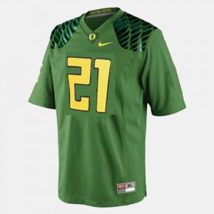 For Men UO #21 LaMichael James Green College Football Jersey 642524-710
