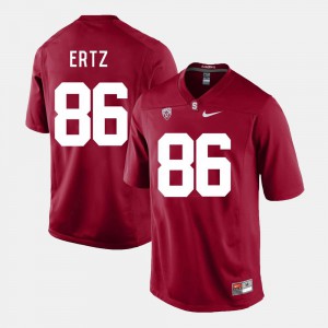 Men Stanford #86 Zach Ertz Cardinal College Football Jersey 944021-246
