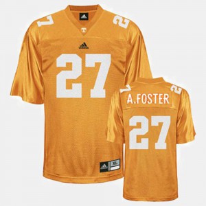 For Kids Tennessee Vols #27 Arian Foster Orange College Football Jersey 150678-849