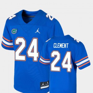 For Kids Gators #24 Iverson Clement Royal Game College Football Jersey 606711-578